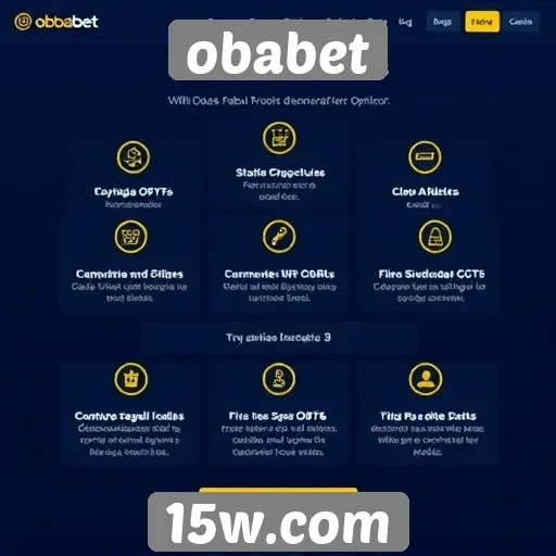 Análise das funcionalidades principais do site obabet