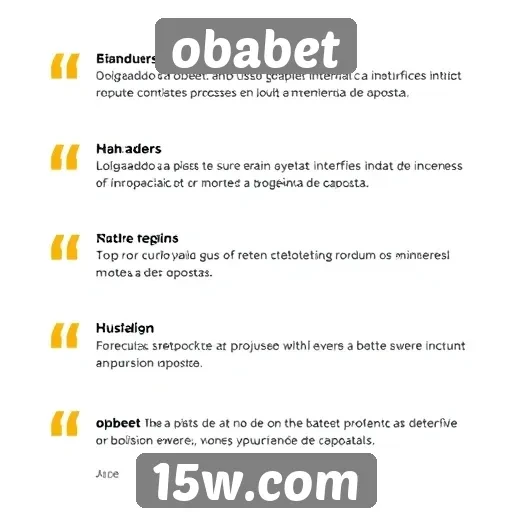feedback dos jogadores sobre obabet é amplamente positivo